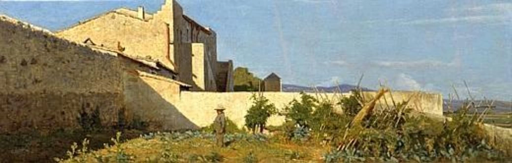 Orto a Castiglioncello, 1864